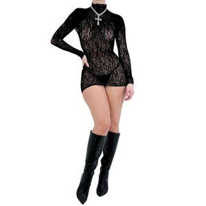 Vintage Jade Black Dress [XS-S]